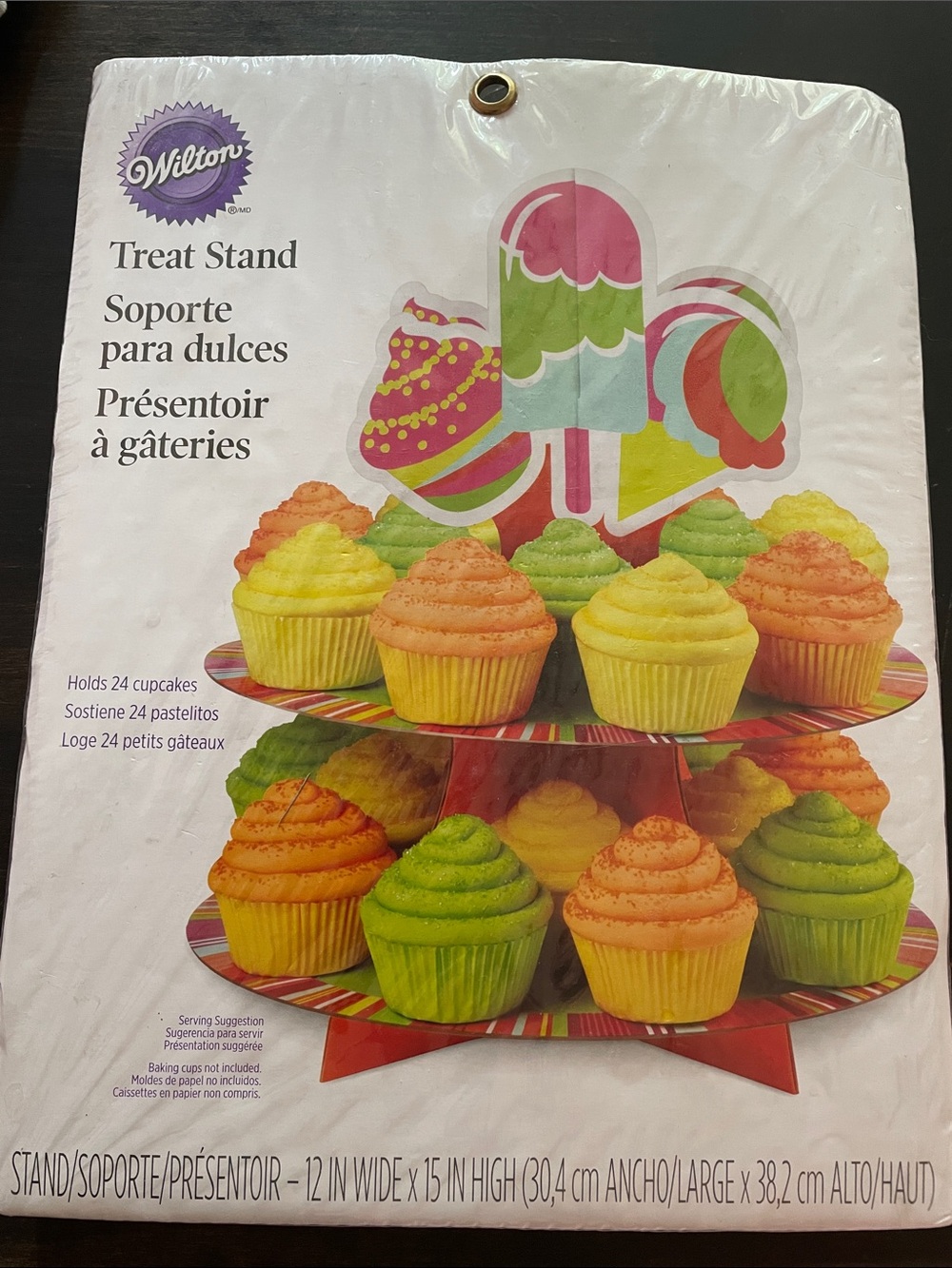 🎉🎉NEW!🎉🎉Wilton Popsicle Treat Stand - Multicolor Cupcake Display🎉🎉